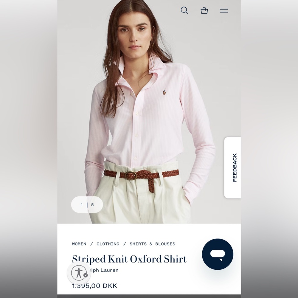 Ralph Lauren Pink Button Down Shirt - Picture 5 of 14